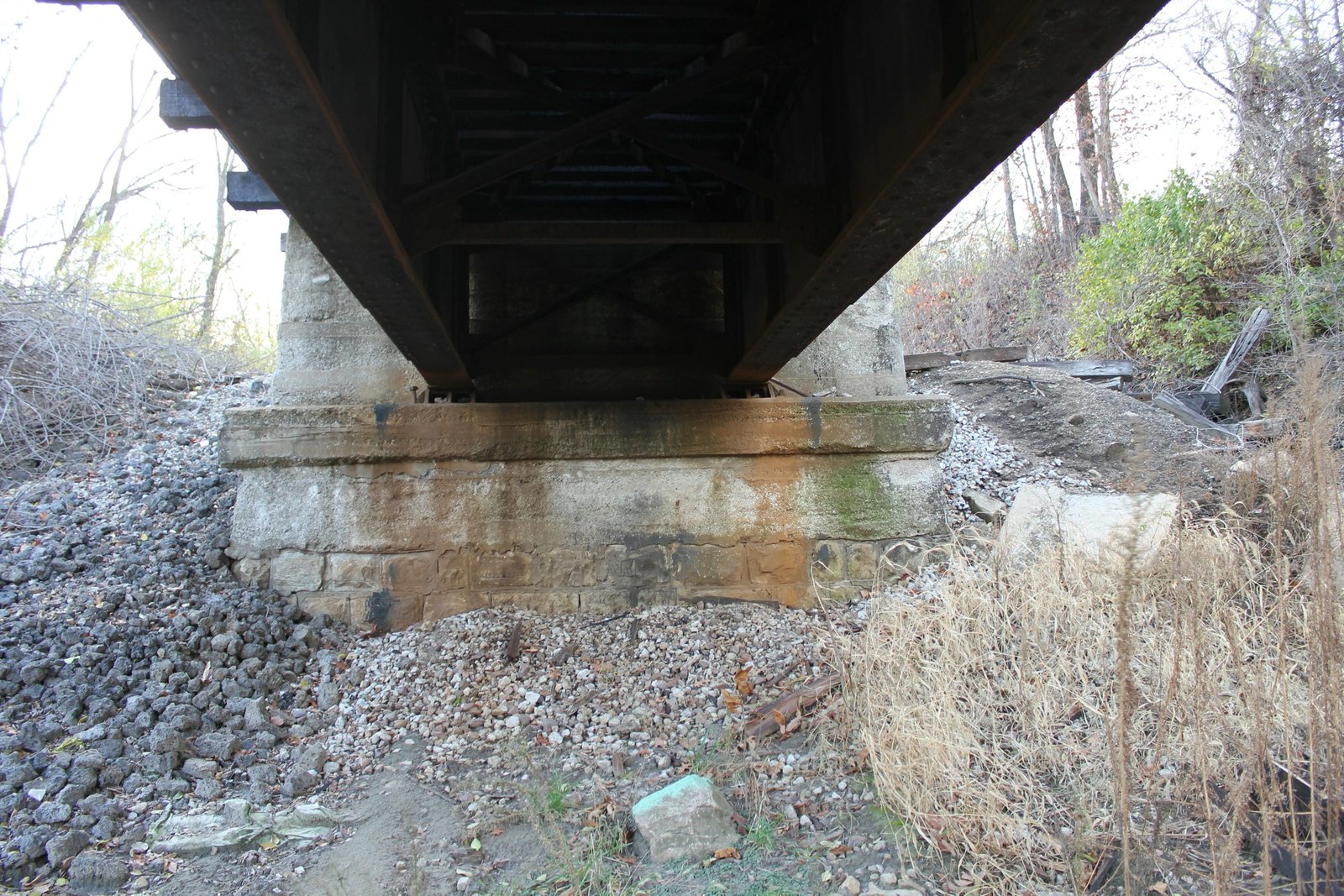 West abutment